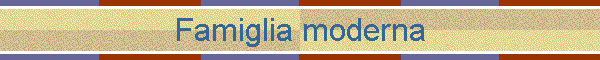 Famiglia moderna